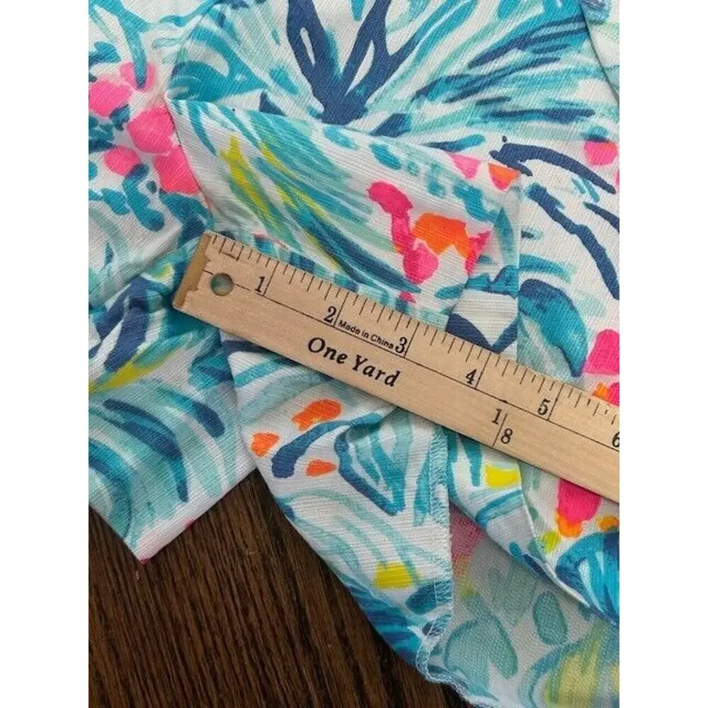 Lilly Pulitzer Marii Envelope Skort‎ Skirt Floral Tippy Top Serene Blue Size 0